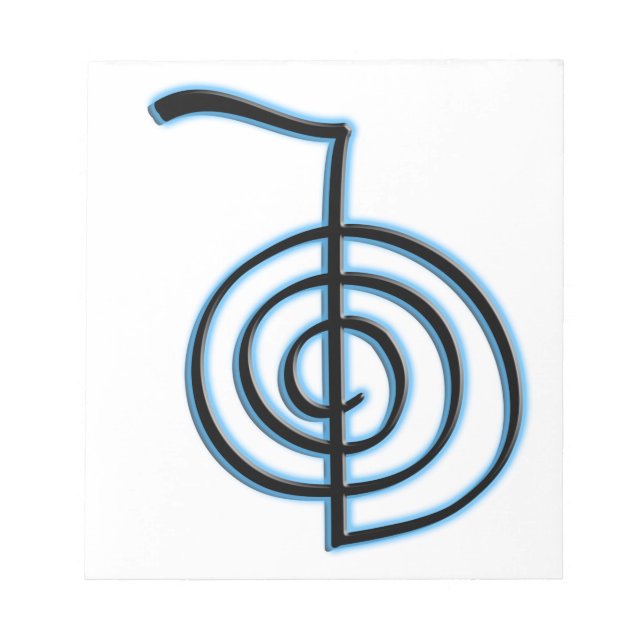 Cho Ku Rei Reiki Symbol Notepad (Front)