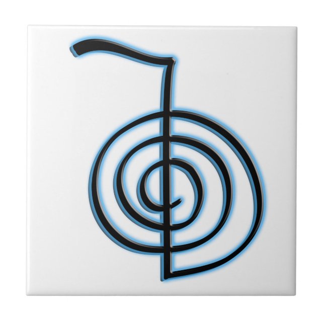 Cho Ku Rei Reiki Symbol Tile (Front)