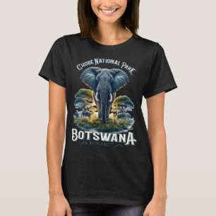 Chobe National Park Botswana Africa Elephants Safa T-Shirt