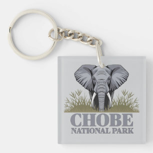 Chobe National Park Botswana Key Ring