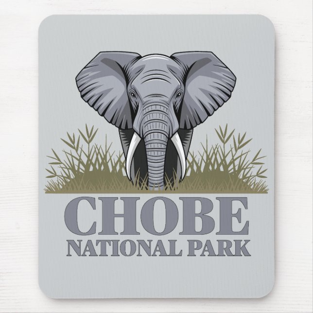 Chobe National Park Botswana Mouse Mat (Front)