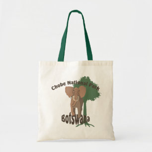 Chobe National Park Elephant Tote Bag