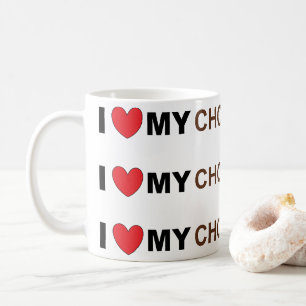 choc lab love coffee mug