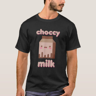 Choccy Milk Drink Chocolate Japanese Kawaii Cute F T-Shirt