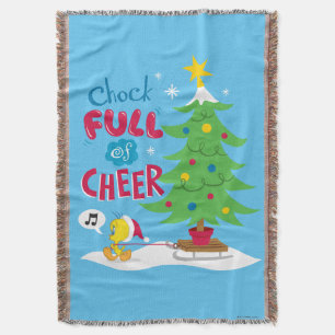 Chock Full Of Cheer Throw Blanket