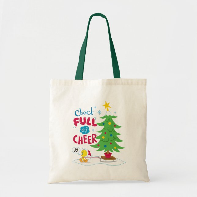 Chock Full Of Cheer Tote Bag (Front)