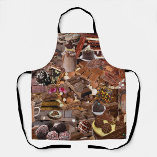 Chockablock Choc All-Over Print Apron