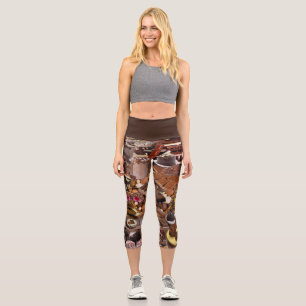 Chockablock chocs capri leggings