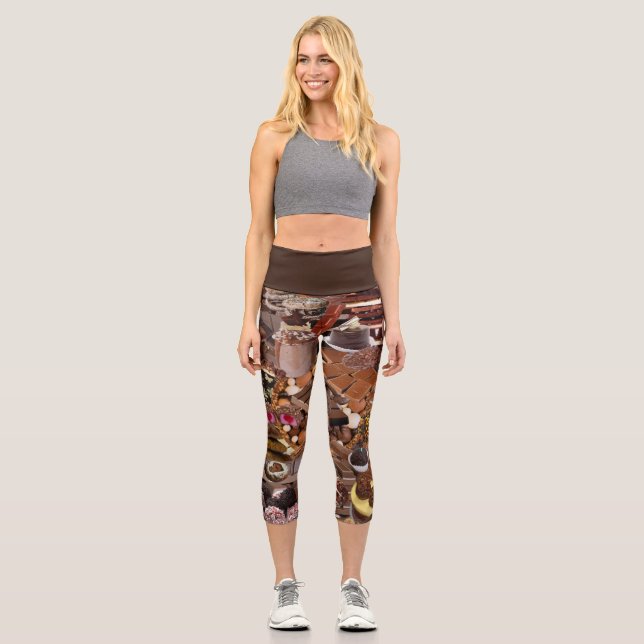 Chockablock chocs capri leggings (Front)