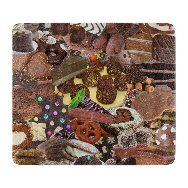 Chockablock chocs cutting board (Front)