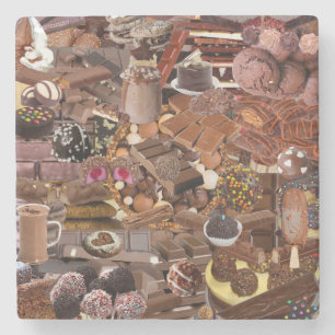Chockablock chocs stone coaster
