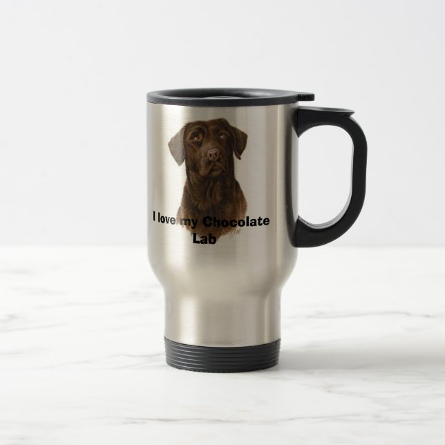 choclab travel mug (Right)