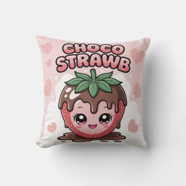 CHOCO STRAWB CUSHION (Front)