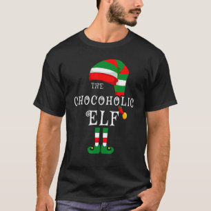 Chocoholic Elf Family Christmas Matching Pyjamas G T-Shirt