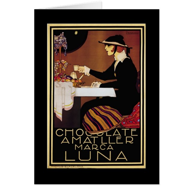 Chocolat Amatller Woman (Front)