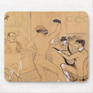 Chocolat Dancing, 1896 Mouse Mat