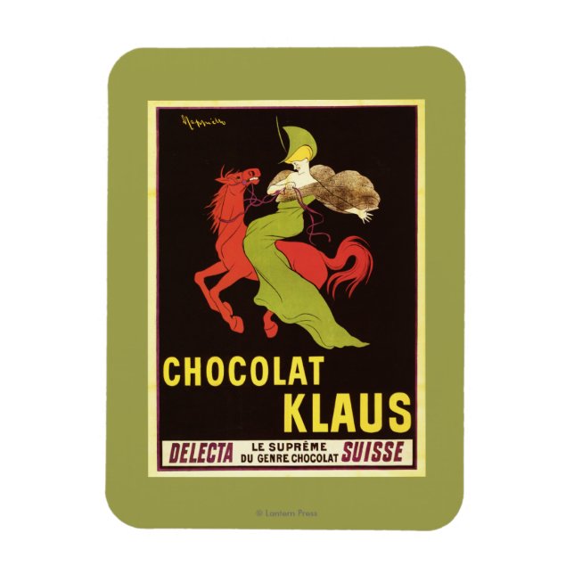 Chocolat Klaus Advertisement Poster Magnet (Vertical)