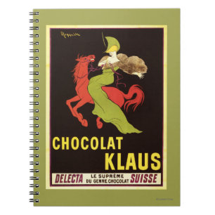 Chocolat Klaus Advertisement Poster Notebook
