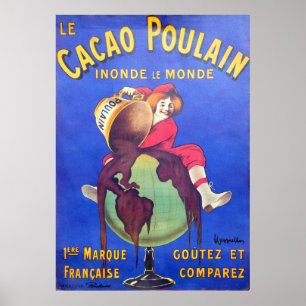 Chocolat, Vintage Poster