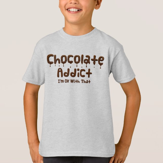 Chocolate Addict T-Shirt (Front)