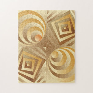 Chocolate and Caramel Canoodling Jigsaw Puzzle