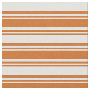 Chocolate and Light Yellow Lines Fabric