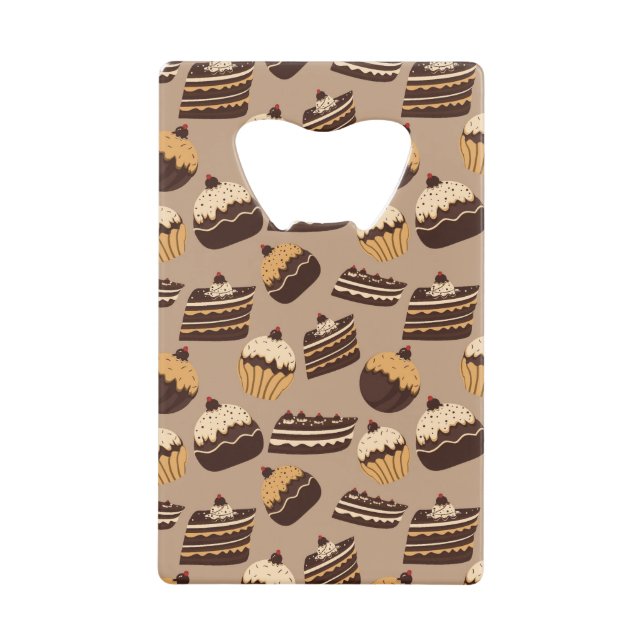 Chocolate and pastries pattern 3 (Front)