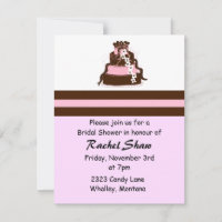 Chocolate and Pink Bridal Shower