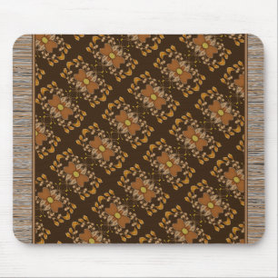 Chocolate and So Sweet Patterned Mouse Rug Mat