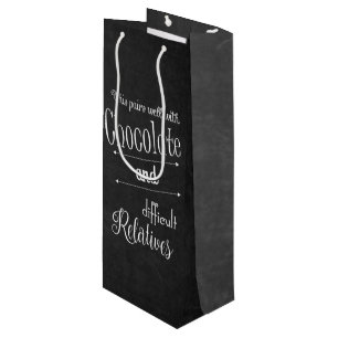 Chocolate And Wine Country Casual Tasting Party Gift Bag