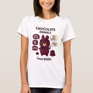 Chocolate Animals Chocoholic Tee