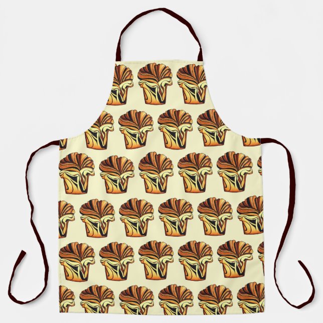 Chocolate Babka Sweet Bread NYC Jewish Bakery Apron (Front)
