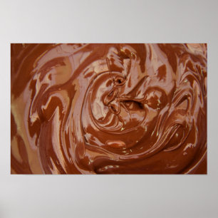 Chocolate Background Poster