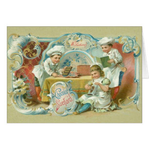 Chocolate Bakers Antique