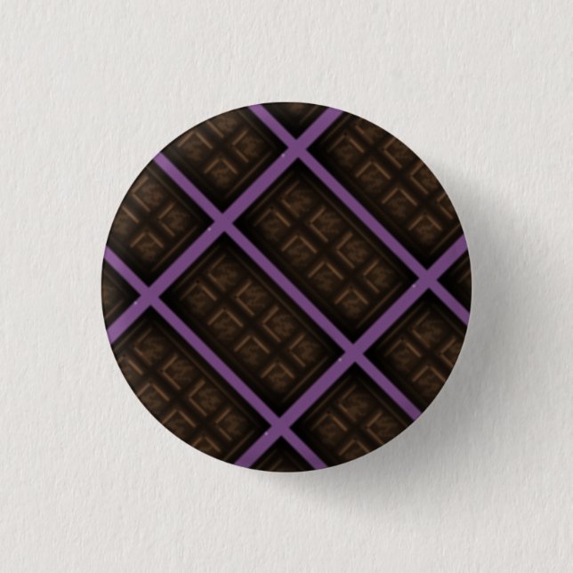 Chocolate Bar 3 Cm Round Badge (Front)