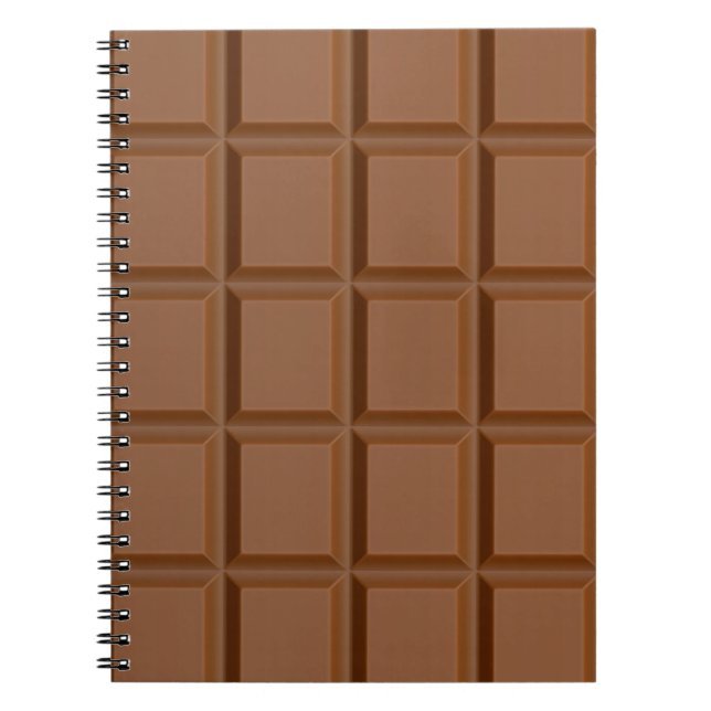 "Chocolate Bar" custom notebook (Front)