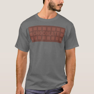Chocolate Bar Milk Cocoa Brownie Cake Baking  754 T-Shirt