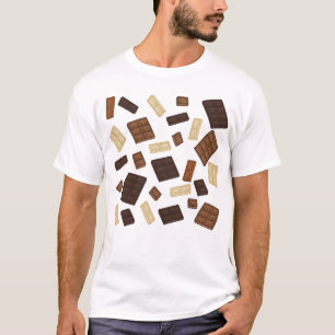 Chocolate Bars Falling Down T-Shirt