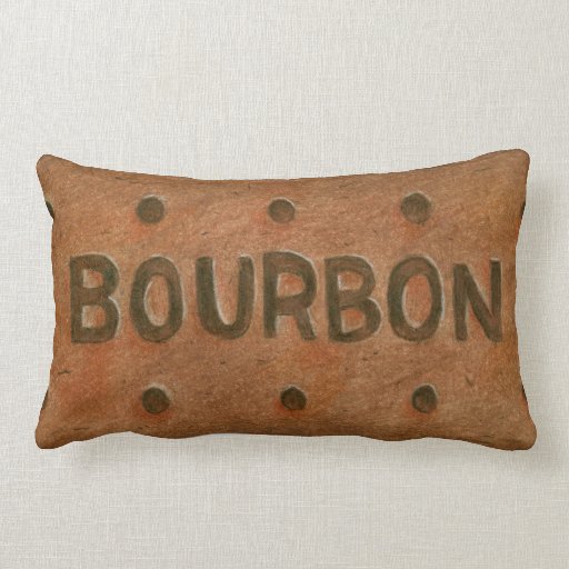 Image of Chocolate Bourbon Biscuit Throw Cushion