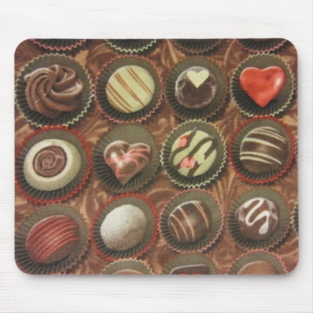 Chocolate Box Mouse Mat (Front)