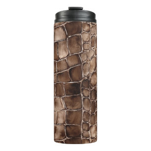 Chocolate Brown Candy   Thermal Tumbler