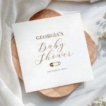 Chocolate Brown Chic Baby Shower