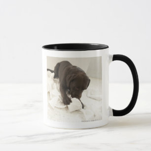 Chocolate brown labrador. mug