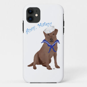 Chocolate Brown Labrador Retriever iPhone 11 Case