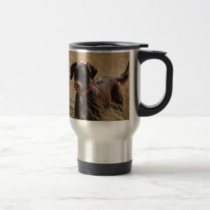 Chocolate Brown Labrador Retriever Travel Mug