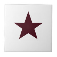 Chocolate Brown Star