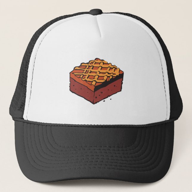 chocolate brownie trucker hat (Front)