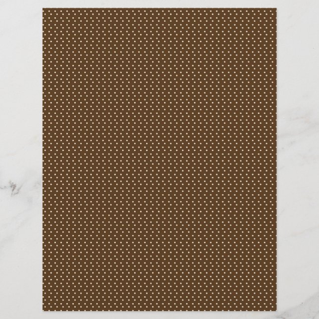 Chocolate Bunnies Scrapbook Paper C (Front)