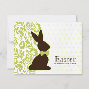 Chocolate Bunny Invitations