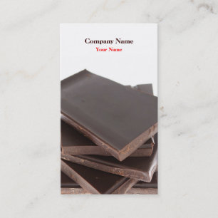 Chocolate Business Card